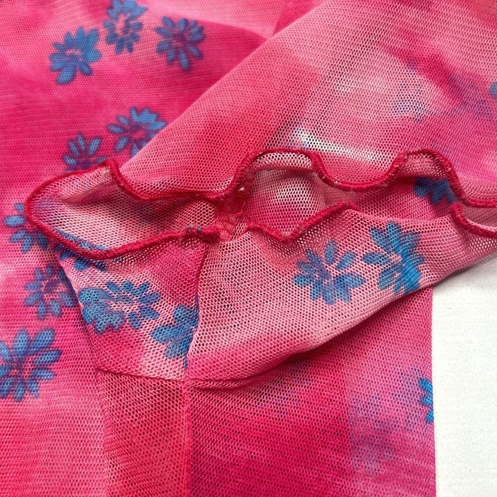 Tropical Sheer Top - Picture 7 of 11